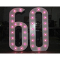 Alta calidad LED Decoración Bulb Letter Signs